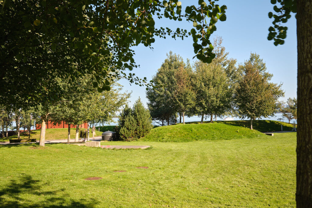 Parken i Lervigstunet
