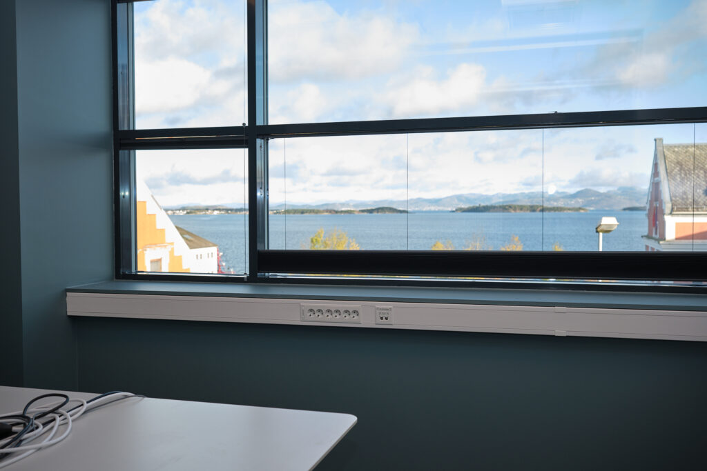 Satsbygget, Fasade og utsikt